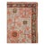 An antique East Turkestan Khotan 2' x 3' scatter/throw rug handmade during the early 20th century in shades of coral and...