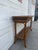 Vintage Boho Rattan & Wicker Console Table With Drawer and Woven Shelf For Sale In New York - Image 6 of 12
