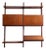 Bookshelf in Teak and Brass, 1960s For Sale