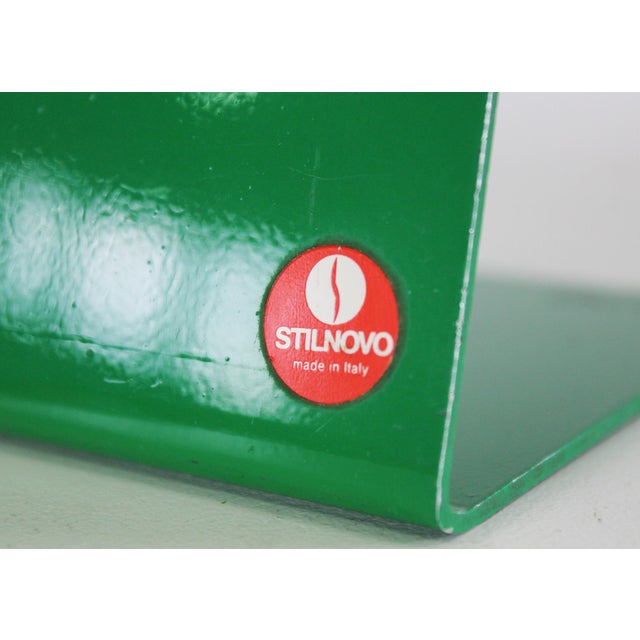 Green Blitz Table Lamp in Green Lacquered Metal from Stilnovo, 1970s For Sale - Image 8 of 10
