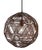 Handcrafted in the Philippines by Schema for Oggetti, the Zattelite 4 Pendant Light brings a striking combination of...
