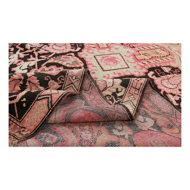 Traditional 1920s Russian Runner Rug 3’10” X 15’7″ For Sale - Image 3 of 11