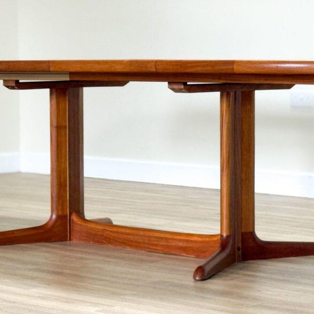 Double Extending Dining Table from Skoby, Denmark, 1960s For Sale - Image 4 of 17