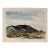 Henry Emil Salloch Original Watercolor on Paper Rugged Desert Mesa, 1956. For Sale