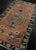 Textile Turkish Mini Rug Oriental Hand Knotted Vintage Rug 1'6" x 2'10" #21226 For Sale - Image 7 of 8