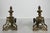 Early 19th Century Louis XV Style Chiseled Bronze Andirons - a Pair For Sale - Image 4 of 12
