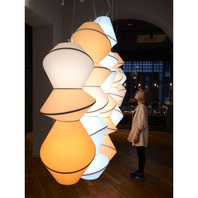 Contemporary Totem 5 Pieces Ceiling Lamp by Merel Karhof & Marc Trotereau For Sale - Image 3 of 15