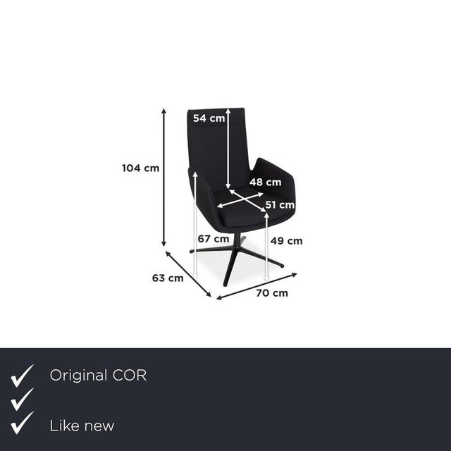 The cor cordia chairs represent modern seating design with exceptionally high standards of comfort and functionality. This...