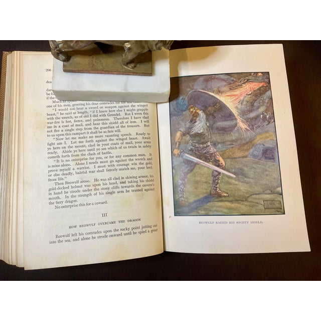 A Pair of the Young Folks Treasury Volume I & Ii; Circa 1917 - Set of 2 For Sale - Image 15 of 15