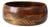 Vintage Mid Century Modern Segmented Wood Serving Bowl For Sale