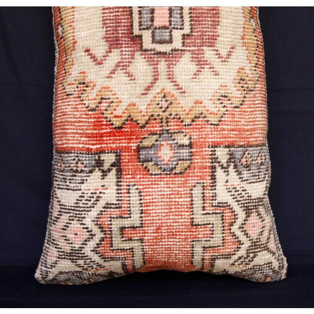 Tribal Over Size Decorative Handwoven Rug Pillow Cover -16'' X 32'' For Sale - Image 3 of 8