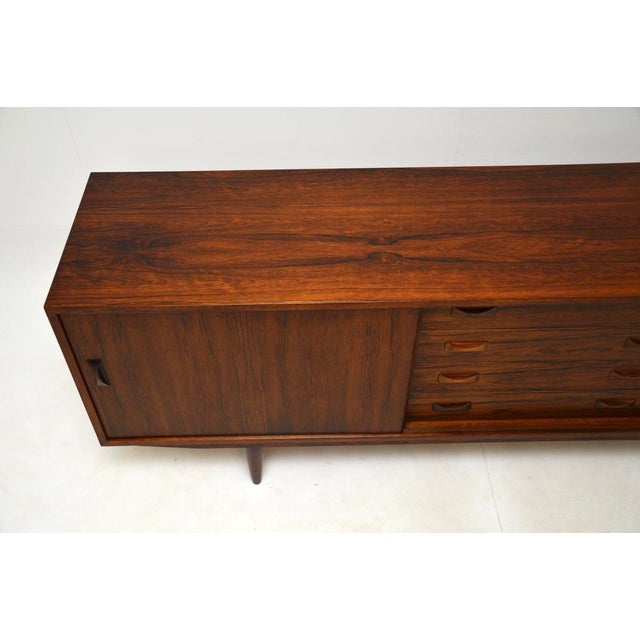 Brown Vintage Danish Sideboard from Clausen and Son, 1960 For Sale - Image 8 of 14