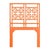 Coastal Palm Springs Platform Bed Twin Extra Long, Citrus Orange For Sale - Image 3 of 7