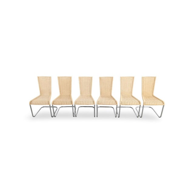 Beautiful set of six Tecta B20 / WK724/725 cantilever chairs in a modern, light beige. Designed by Jean Prouvé, these...
