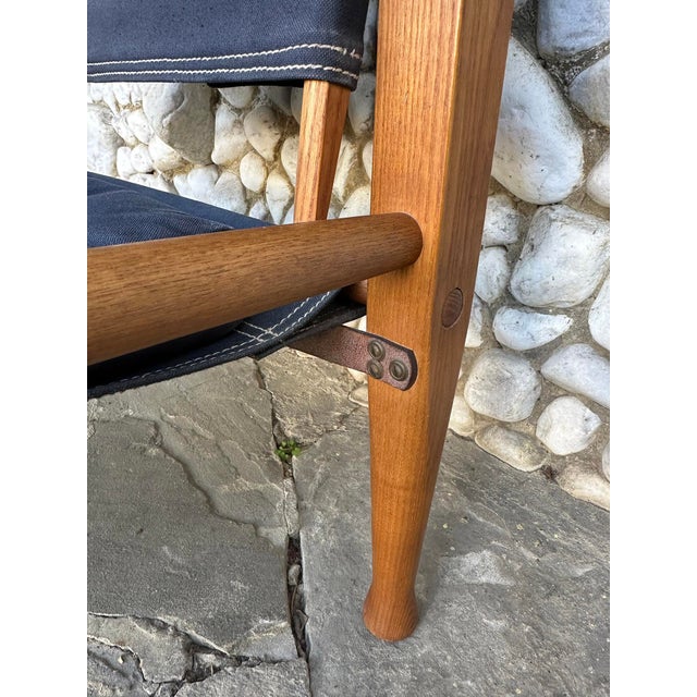 KK47000 Safari Chair by Kaare Klint for Rud. Rasmussen, Denmark, 1960s For Sale - Image 9 of 17