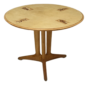 Round Card Table, 1950s