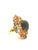 Bochic "Orient" Vintage Diamond, Sapphires & Black Opal Ring Set In 18K Yellow Gold & Silver Natural Multi Color...