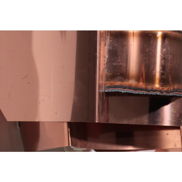 Brutalist Brutalist Copper Wall Lamps by Svend Aage Holm Sørensen, 1960s, Set of 3 For Sale - Image 3 of 18