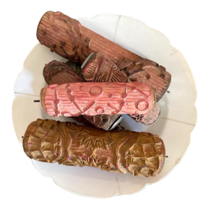Group of 7 Antique German Foam Rollers