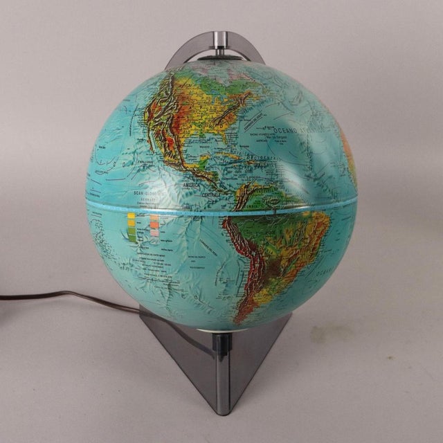 Plastic Electrified Globe from Scanglobe For Sale - Image 7 of 8