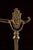 Antique Brass Bridge Arm Floor Lamp For Sale - Image 9 of 11