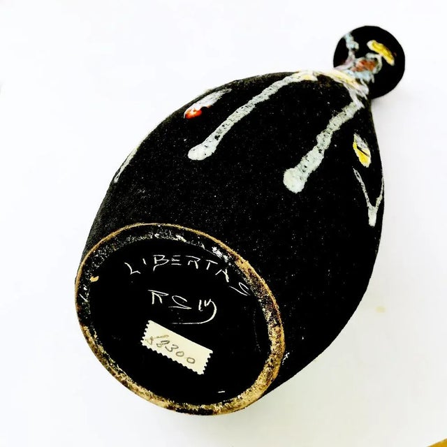 1960s Brutalist Vase from Libertas RSM, 1960s For Sale - Image 5 of 6