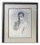 Vintage Original Pen and Ink Drawing Portrait of a Man For Sale