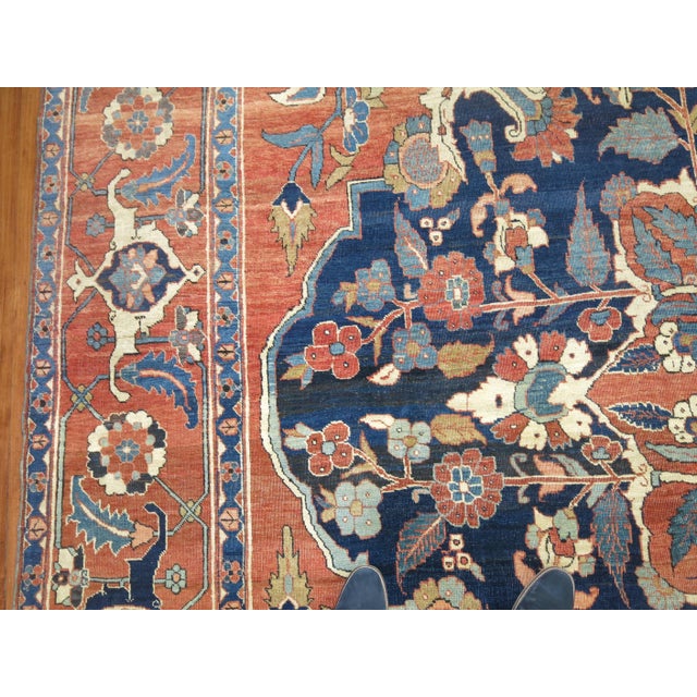 Antique Zabihi Collection Oversize Persian Tabriz Rug - 10'7" x 21'6" For Sale - Image 12 of 12