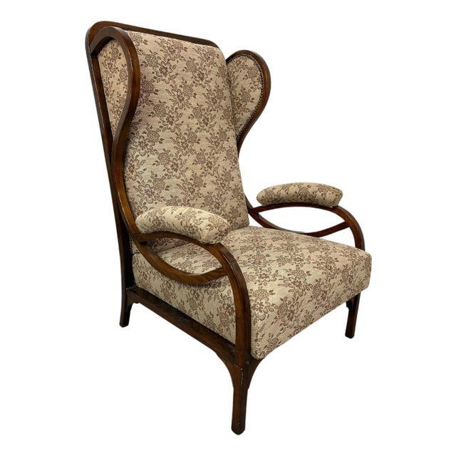 Art Nouveau Wingchair from Thonet, 1890s For Sale
