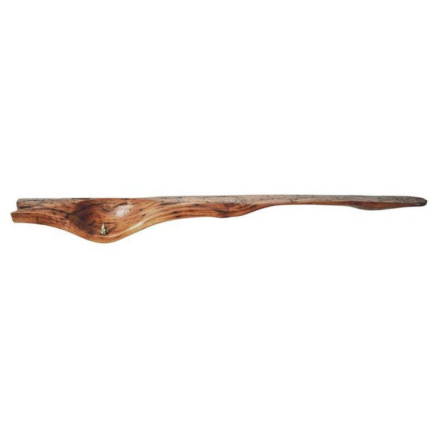 Gold W1214 Wall Hanging Shelf in Oak by Jörg Pietschmann For Sale - Image 8 of 8