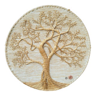 1986 Tree of Life Fiber Art by Don Freedman For Sale