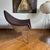 Early Metal Shell Coconut Chair in Brown Upholstery by George Nelson, 1955 For Sale - Image 5 of 17
