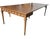 Vintage Mid Century Italian Provincial Cherry Console/ Extending Dining Table For Sale - Image 4 of 9