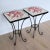 Mid-Century Modern Wrought Iron and Ceramic Tile Side Coffee Table, a Pair, 1950s For Sale - Image 3 of 13