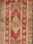 Tribal Red and Green Vintage Turkish Oushak Runner With Tribal Dual Medallions For Sale - Image 3 of 8