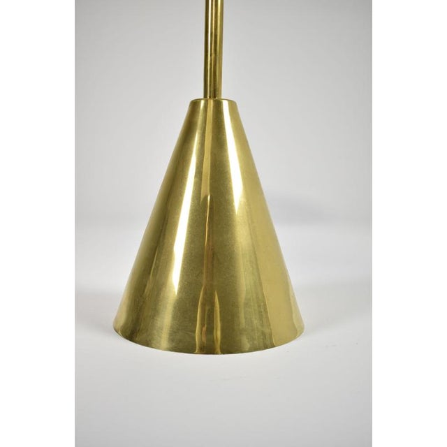 Halcyon m trio of tables in brass by jonathan amar studio dimensions: s : ø 136 cm × h 51 cm m : ø 41 cm × h 54 cm l : ø...