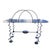 1995 Postmodern Memphis Iron Entry Console Table For Sale - Image 4 of 12