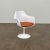 Knoll Knoll Saarinen Tulip Armchair With Vinyl Seat Cushion For Sale - Image 4 of 10