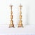 French Pair of 18th Century Gilt Candlesticks For Sale - Image 9 of 13
