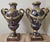 Pair Early 20th C. Louis XVI Style Mottled Lavender Marble and Gilt Bronze Ormolu Covered Urns For Sale - Image 13 of 13