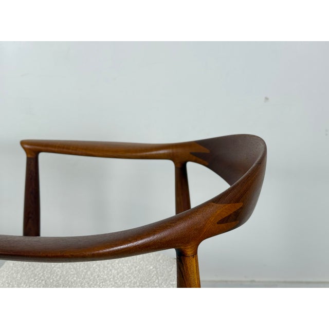 1960s Hans Wegner - The Chair - Jh 503 Round Chair in Teak - Johannes Hansen Denmark For Sale - Image 10 of 12