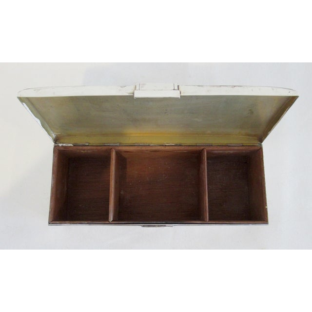 Vintage C.1940's Cartier Sterling Silver & Leather "Buckled Belt," Motif Lidded Keepsake Box For Sale - Image 12 of 12