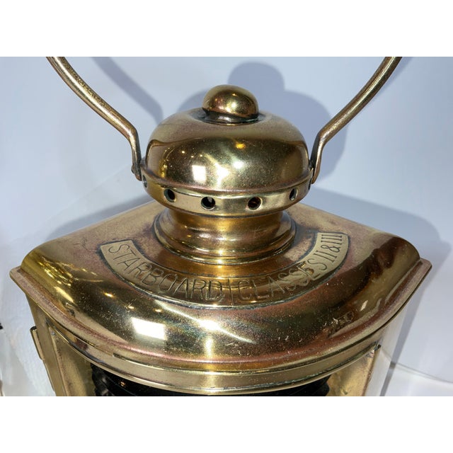 Port and Starboard Yacht Lanterns For Sale - Image 9 of 12