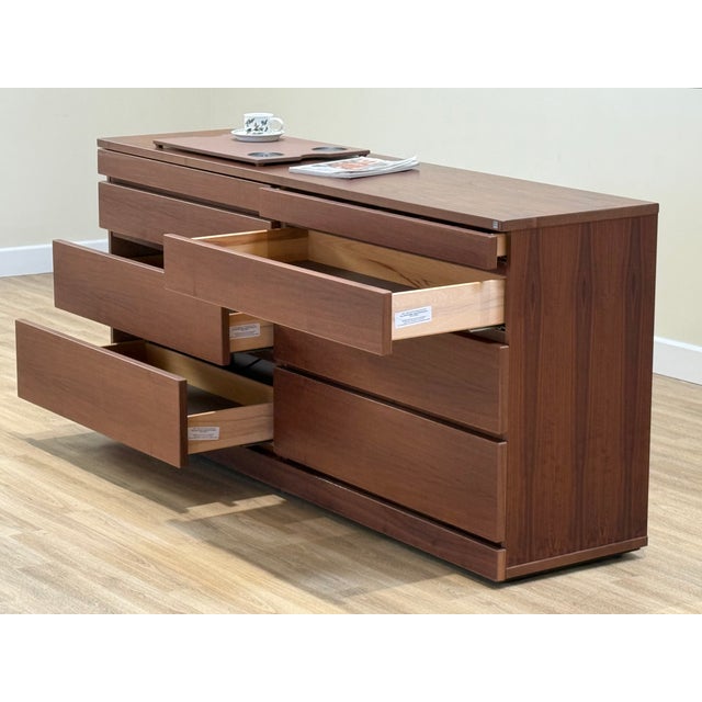 1970s Danish Chest of Drawers in Walnut from Skovby, 1970s For Sale - Image 5 of 18