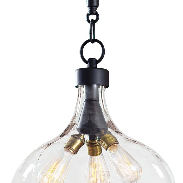 Transitional Regina Andrew Demi John Pendant Large For Sale - Image 3 of 5