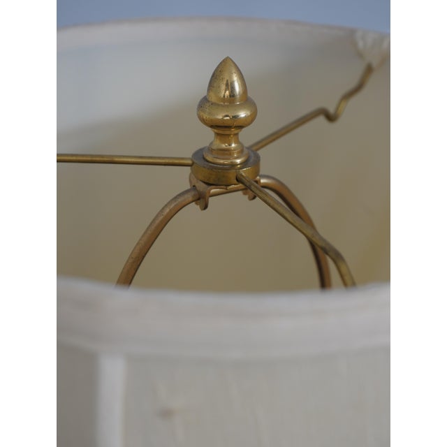 1970s Pair Paul Hanson Design Floral Porcelain Table Lamps For Sale In Philadelphia - Image 6 of 13