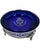 Vintage Ritz Paris Cobalt Blue Glass Dish Silver Stand Hotel Ashtray France For Sale - Image 4 of 11