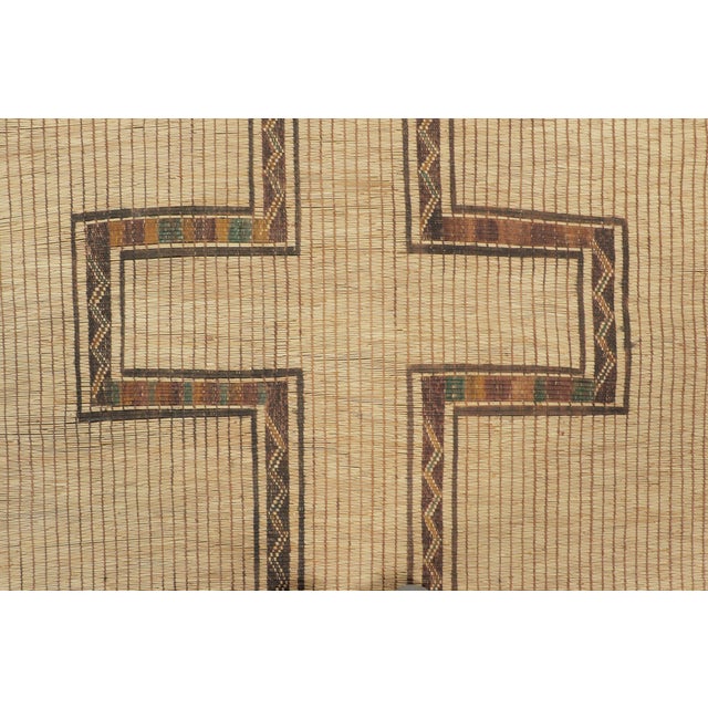 Traditional Vintage Moroccan Tuareg Rug With Tribal Motifs in Beige & Brown - Rug & Kilim For Sale - Image 3 of 7