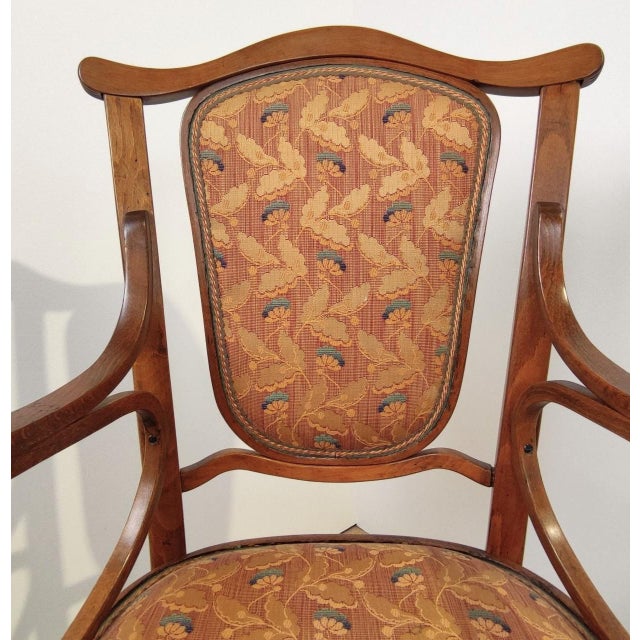 Brown Early 20th Century Chairs from Jacob & Josef Kohn, Austria, Set of 2 For Sale - Image 8 of 12