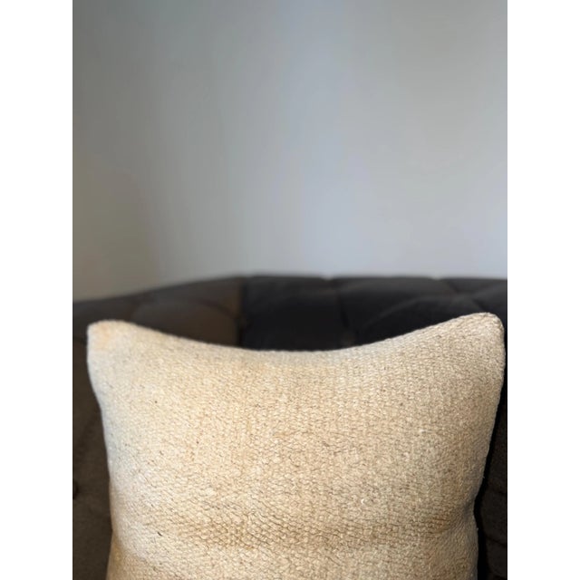 This pillow is made from authentic Turkish hemp (kendir) fabric — one of the oldest and most natural textiles in Anatolian...